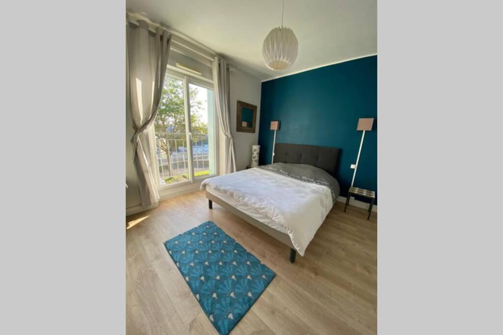 Milin : Appt 2 Ch Vue Sur Mer, Lumineux - Centre-Ville, Proche Facs, Telepherique Et Arsenal. เบรสต์ ภายนอก รูปภาพ